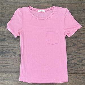 Active USA Pink Short Sleeve Tee